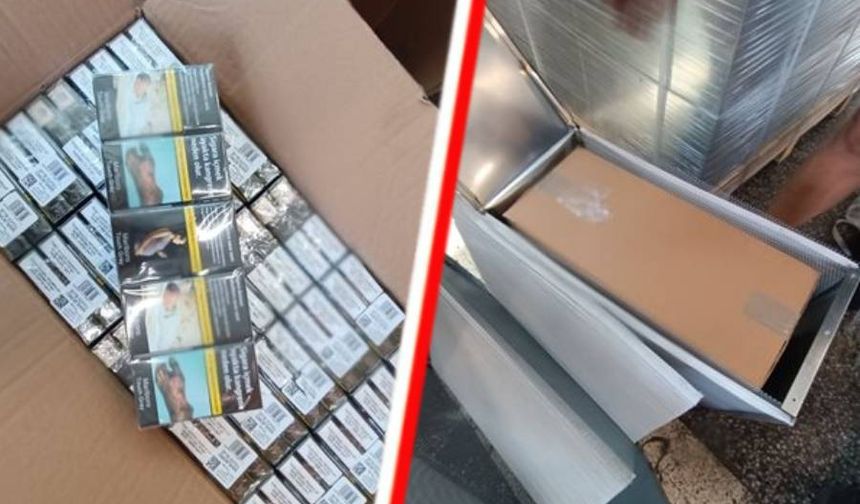 Bulgaristan’da Türk plakalı araçta 75 bin paket kaçak sigara ele geçirildi