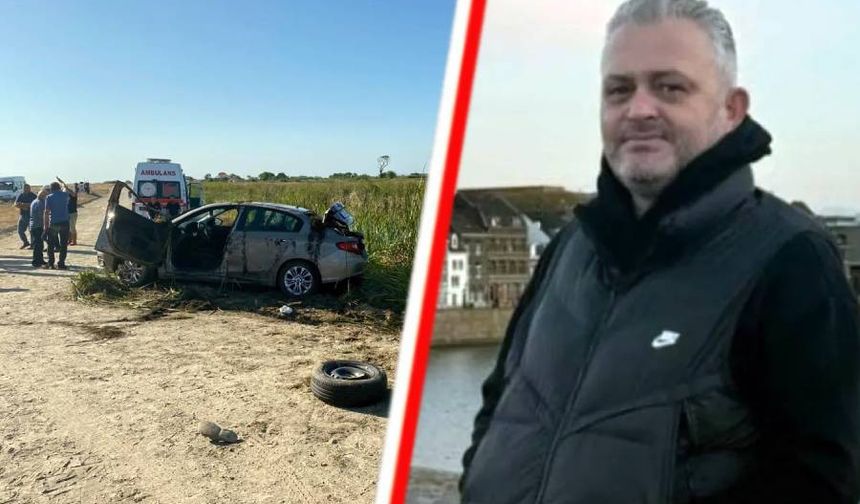 Türkiye’ye tatile giden gurbetçi trafik kazasında hayatını kaybetti