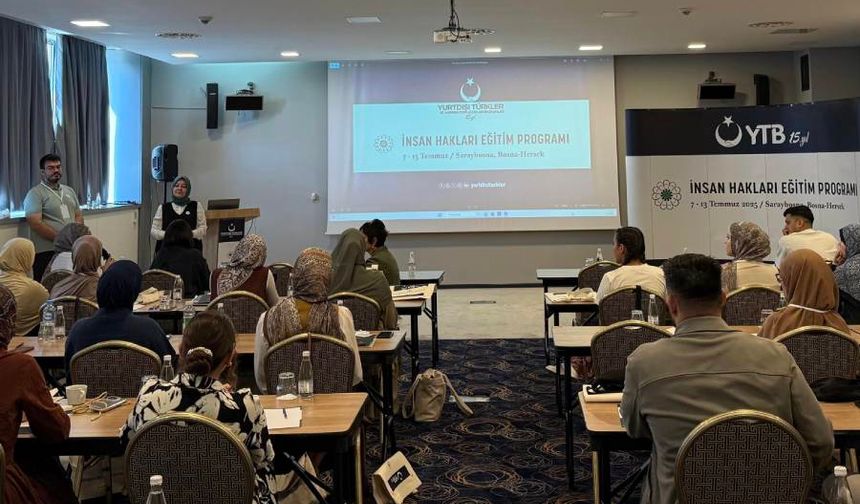 30. Yılında Srebrenitsa Soykırımı: YTB İnsan Hakları Eğitim Programı başladı