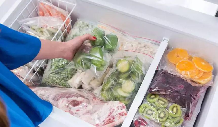 Derin dondurucuya atılmaması gereken 5 yiyecek