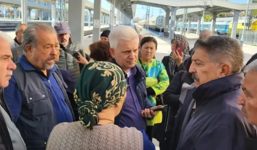 Türkiye'den kalkan tren 4 gündür Bulgaristan'da mahsur kaldı
