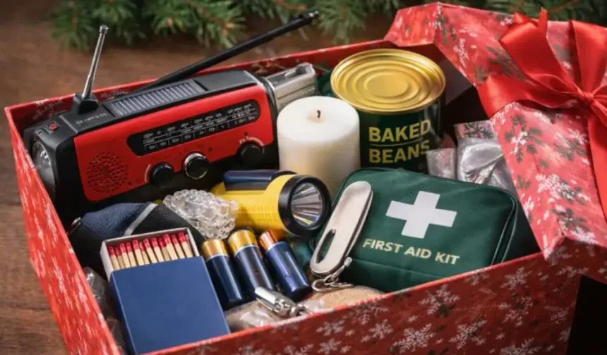 Hollanda’da Noel paketlerindeki yiyecekler yerini acil durum setine bıraktı