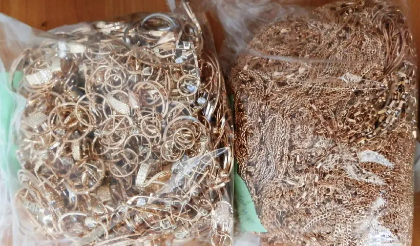 Bulgaristan sınırında 150 bin euronun üzerinde kaçak altın ele geçirildi