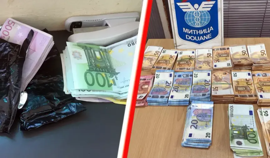 Bulgaristan’da 4 Türk plakalı araçta 140 bin euroyu aşan para ve altın ele geçirildi
