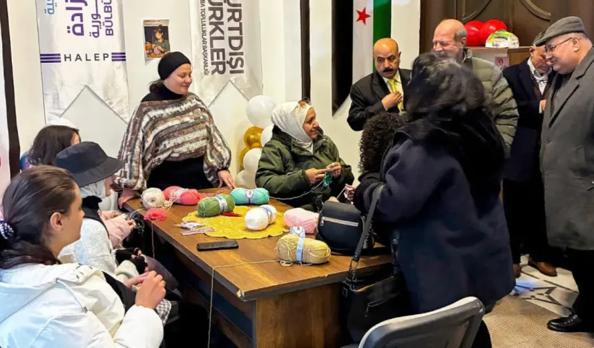 Halep’teki tarihi konak, YTB desteğiyle “Anadolu Kültür Merkezi” olarak hizmete girdi