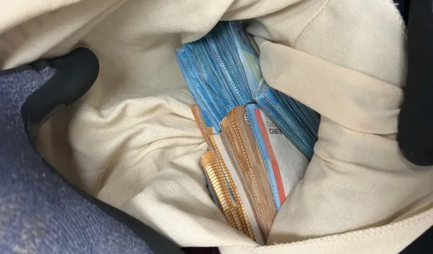 Almanya’da trende Hollandalı bir yolcu 105 bin euro nakitle yakalandı