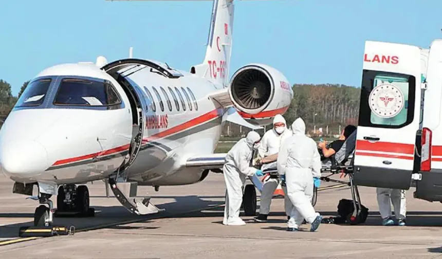 Hollanda'da sigorta şirketi Türkiye'den ambulans uçakla nakledilen hastanın masrafını karşılamadı