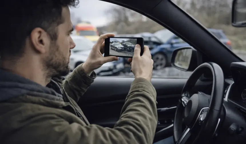 Hollanda’da kazayı görüntüleyen 112 sürücünün her birine 440 euro ceza