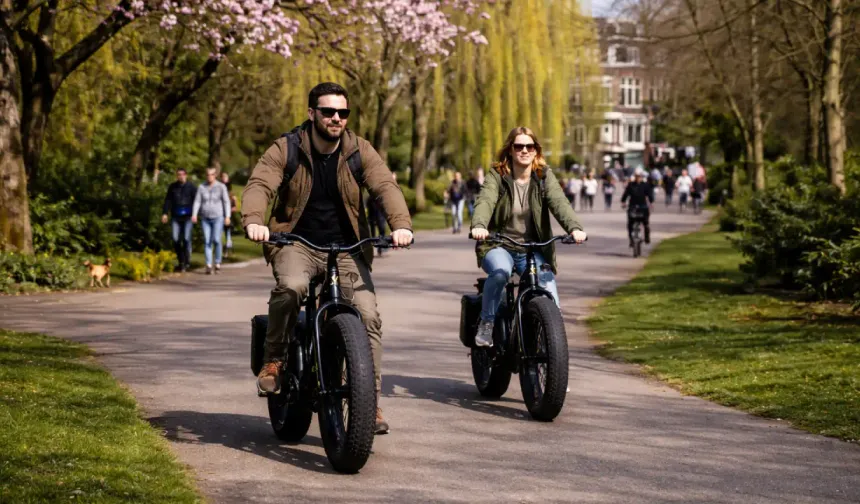 Amsterdam’da fatbike yasağı başladı: İhlal edenlere ceza kesilecek