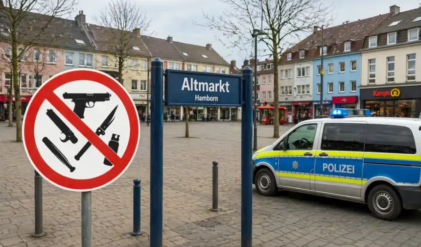 Duisburg’da bir bölgede bıçak taşıma yasağı getirildi