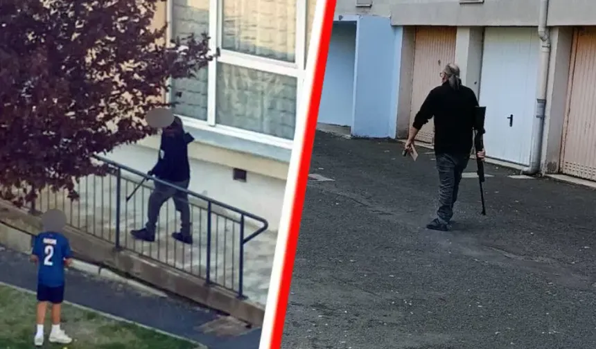 Fransa’da bir kişi sokakta oynayan çocuklara tüfekle saldırdı