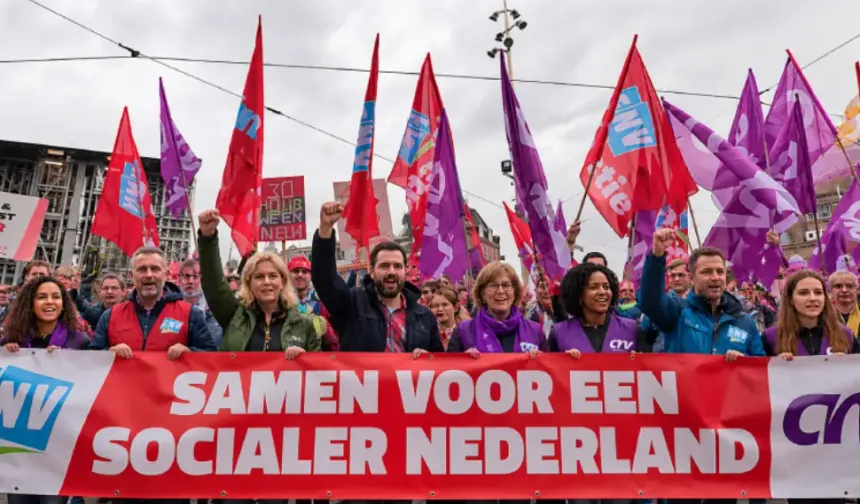 Hollanda’da sendikalardan hükümete grev tehdidi