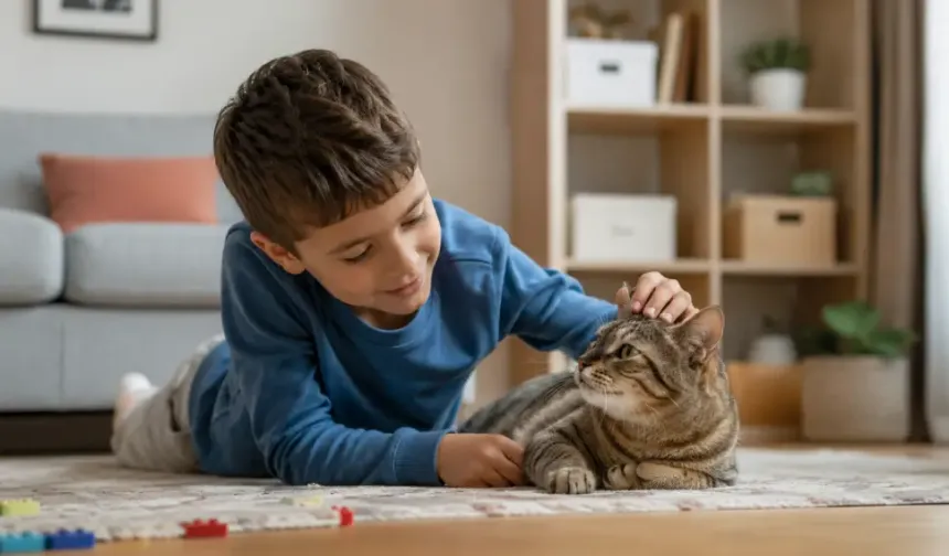 Araştırma ortaya koydu: Evde kedi beslemek çocuklarda astımı ağırlaştırmıyor