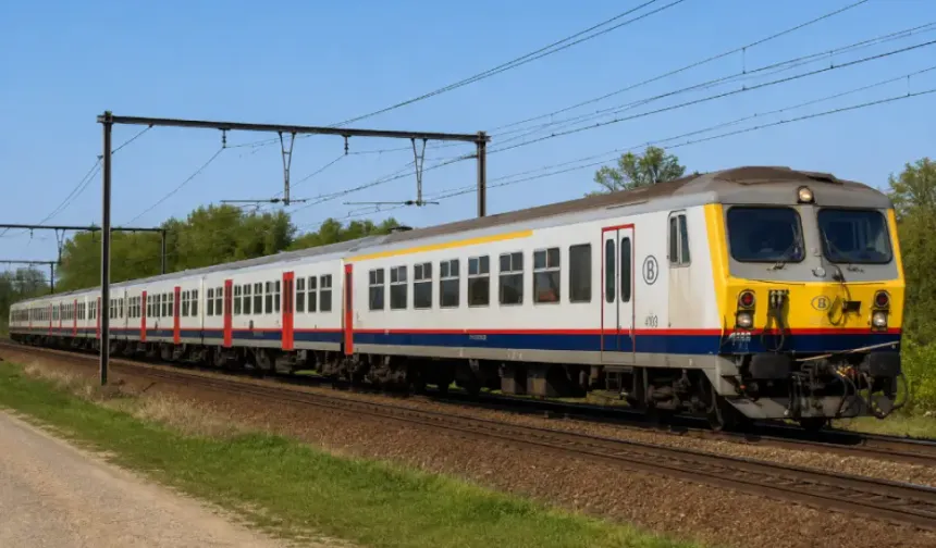 Belçika’da aşırı sıcaklar nedeniyle bazı tren seferleri iptal edildi