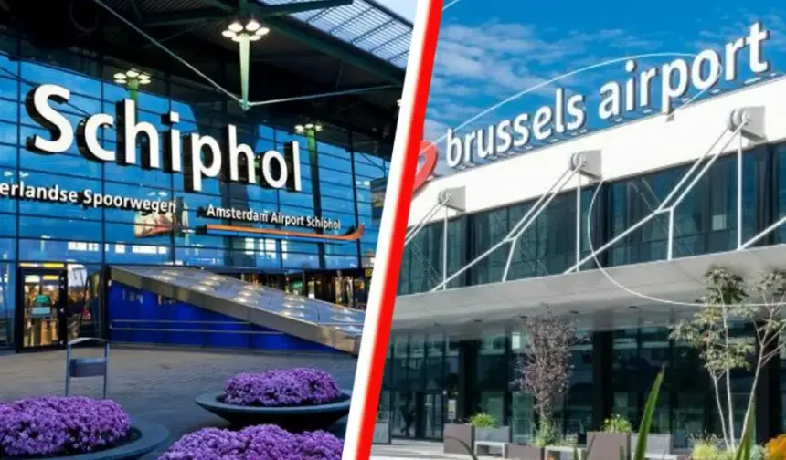 Avrupa’da 3 saatlik rötarlarda Brüksel ve Amsterdam havalimanları ilk sıralarda