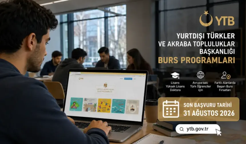 YTB'den yurt dışındaki Türklere 5 farklı alanda burs desteği