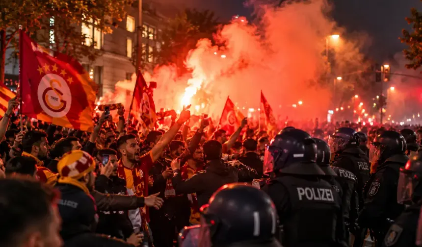 Almanya’da Galatasaray taraftarına yumruk atan polise 6 bin 300 euro ceza