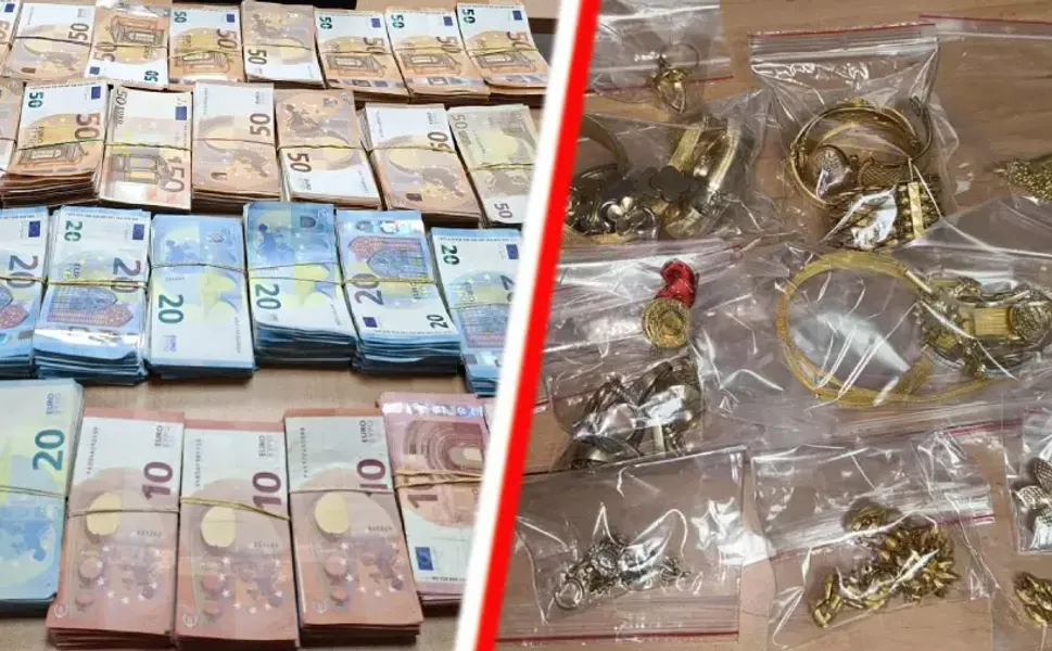 Bulgaristan sınırlarında bir yılda 6 milyon euro nakit, 4 milyon euro altın yakalandı