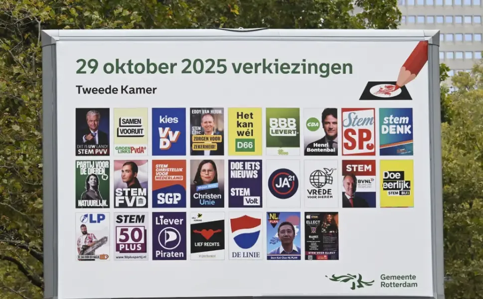 Hollanda’da son anket sonuçları: PVV lider konumda, D66 yükselişte