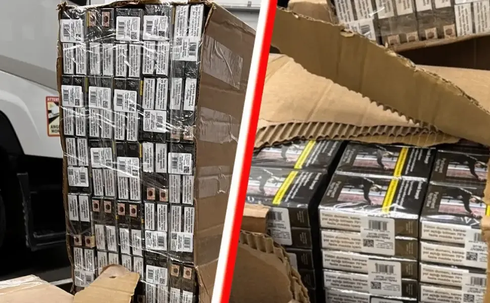 Bulgaristan’da Türkiye’den gelen araçta 13 bin paket sigara ele geçirildi