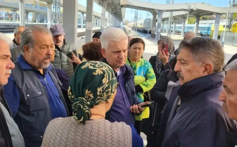 Türkiye'den kalkan tren 4 gündür Bulgaristan'da mahsur kaldı