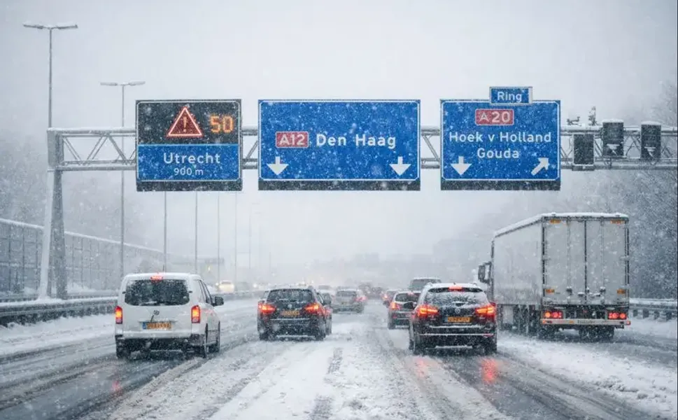 Hollanda’da bugün 800 uçak seferi iptal edildi, trafik ve toplu taşıma durma noktasında