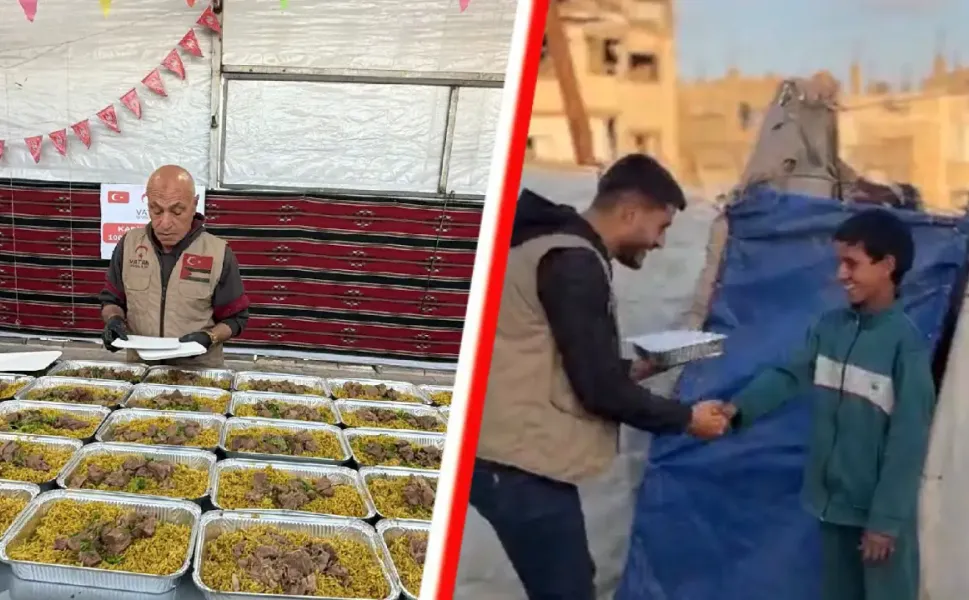 Vatan sevdalıları Vakfı’ndan Gazze’ye yardım eli