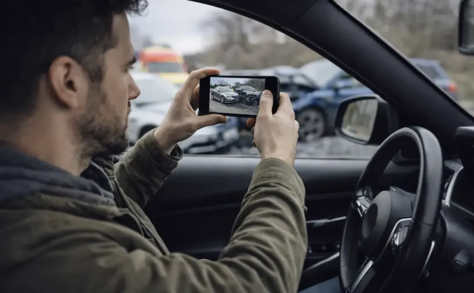 Hollanda’da kazayı görüntüleyen 112 sürücünün her birine 440 euro ceza