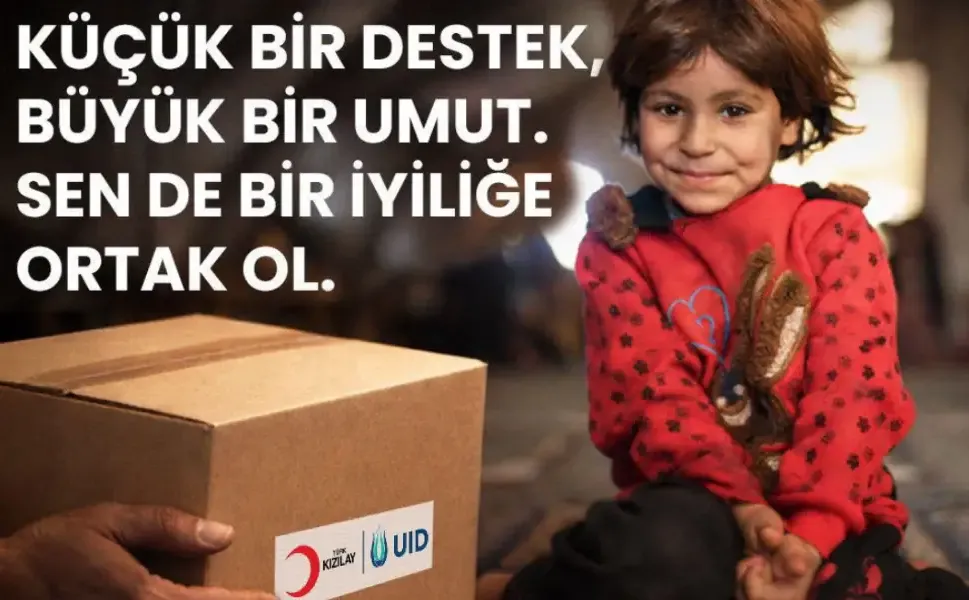 UID ve Kızılay’dan Suriye’deki çocuklar için bayram kampanyası