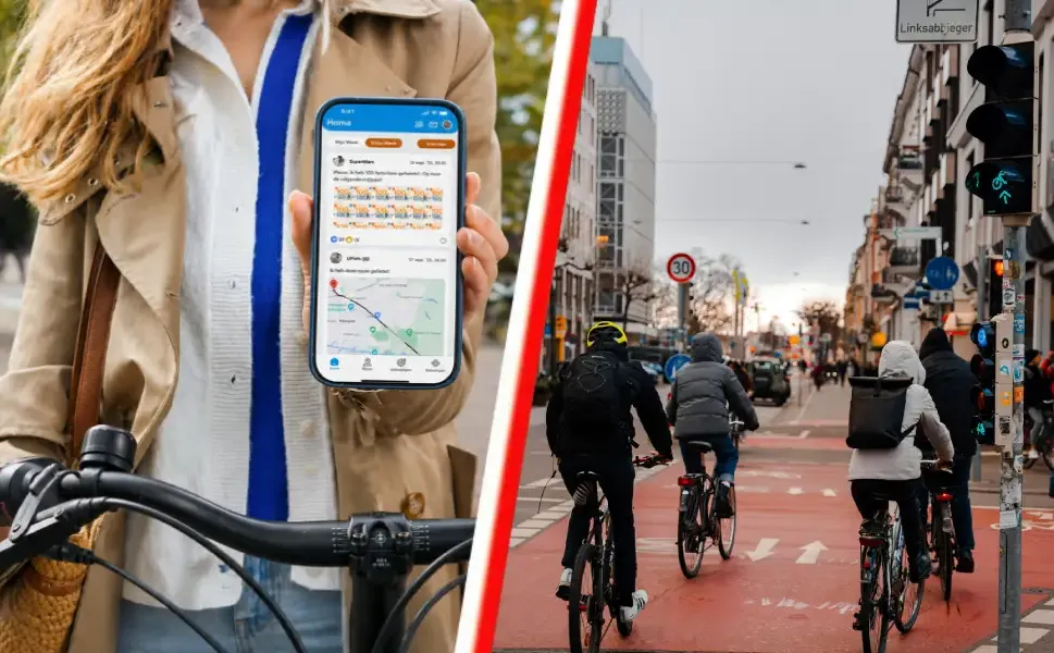 Hollanda’da yeni uygulamayla bisikletlilere trafik ışıklarında daha hızlı yeşil yanacak