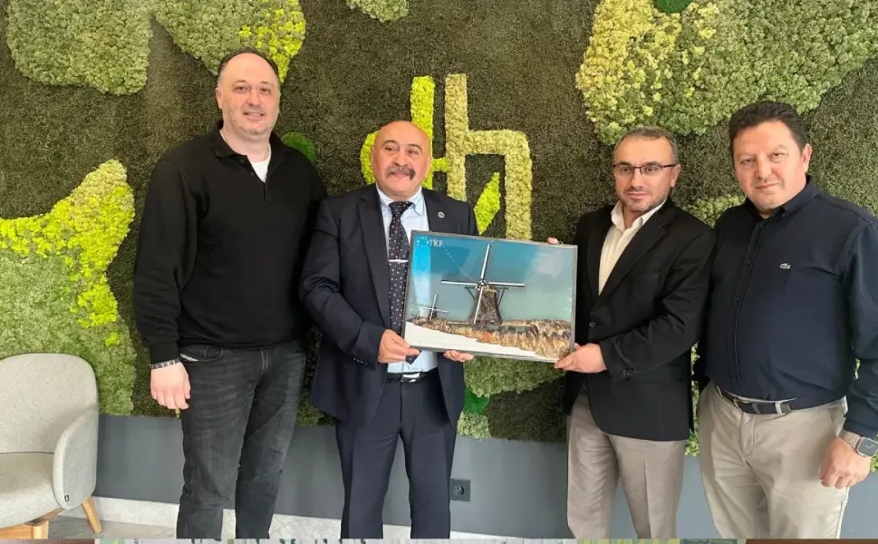 Türk İslam Kültür Dernekleri Federasyonu’ndan HDV’ye nezaket ziyareti