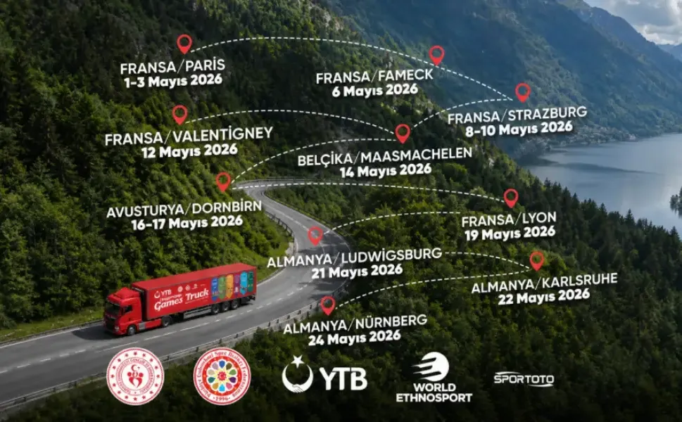 Geleneksel Oyunlar Tırı Avrupa yolunda
