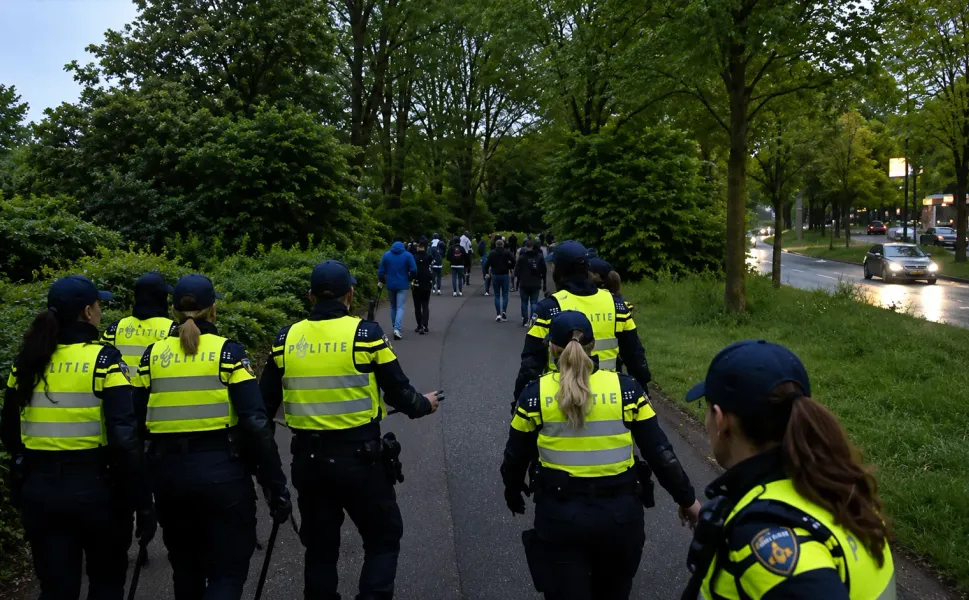 Hollanda’daki sığınmacı protestolarında 30 kişi gözaltına alındı