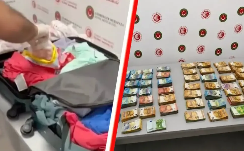 Fransa’dan Antalya’ya giden yolcu 381 bin euro nakitle yakalandı
