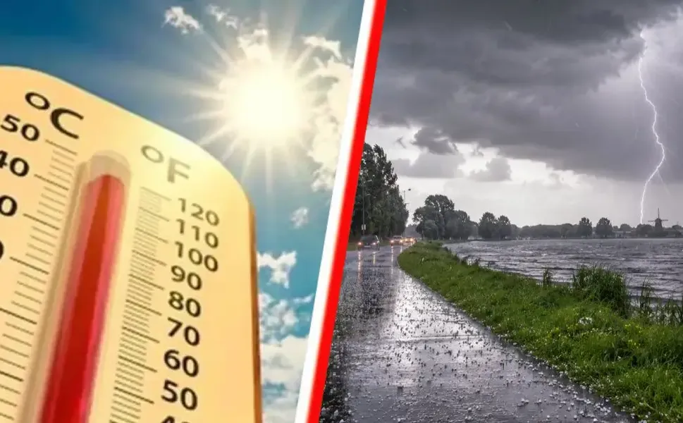 Avrupa'da gündüz 40 dereceyi bulan sıcaklıklar, gece yerini fırtınaya bırakacak