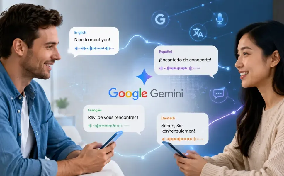 Google, konuşurken başka dillere anlık çeviri özelliğini kullanıma sundu