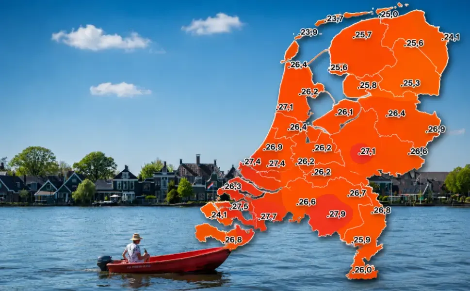 Hollanda'da sıcaklıklar 37 dereceye çıkacak: Kurumlar peş peşe önlem alıyor
