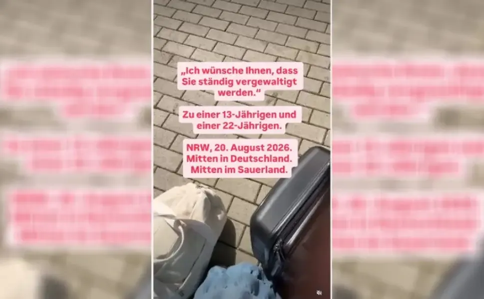Almanya’da başörtülü Türk kız kardeşlere ırkçı hakaret sonrası polis harekete geçti