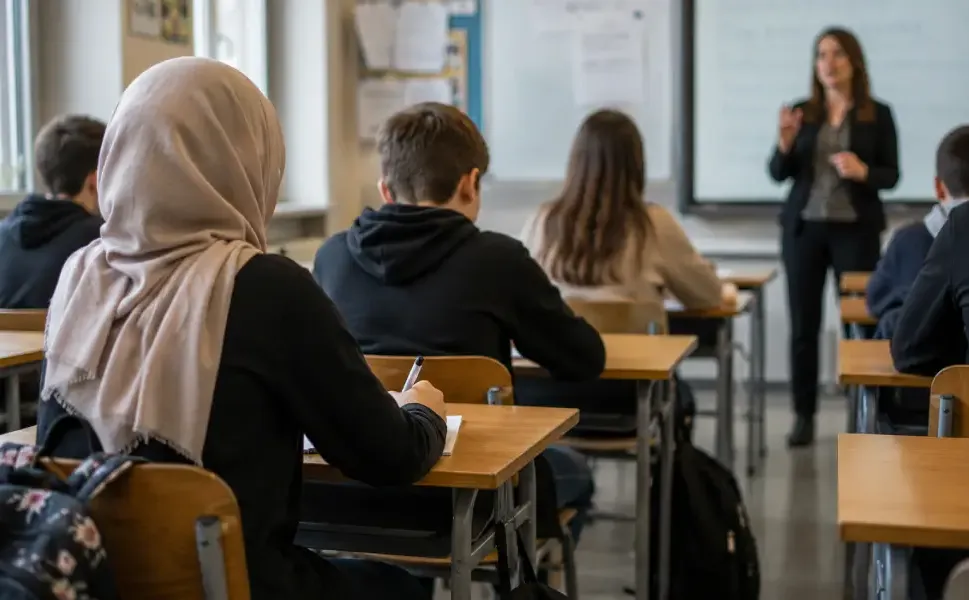 Belçika'da dokuz okulda başörtüsü yasağı başlıyor