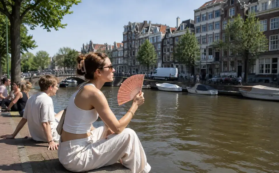 Hollanda'da sıcaklık 35 dereceyi bulacak