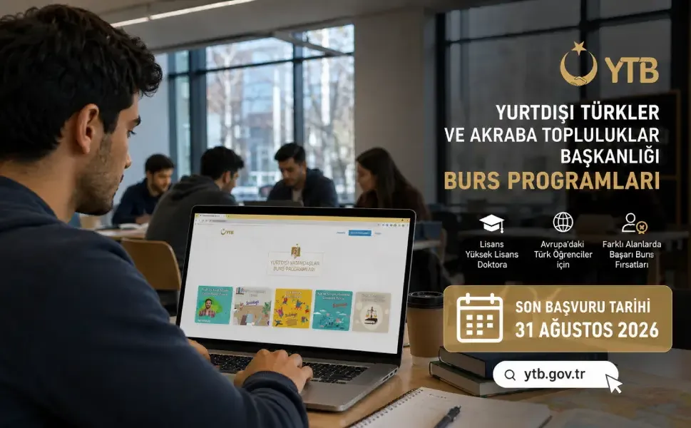 YTB'den yurt dışındaki Türklere 5 farklı alanda burs desteği