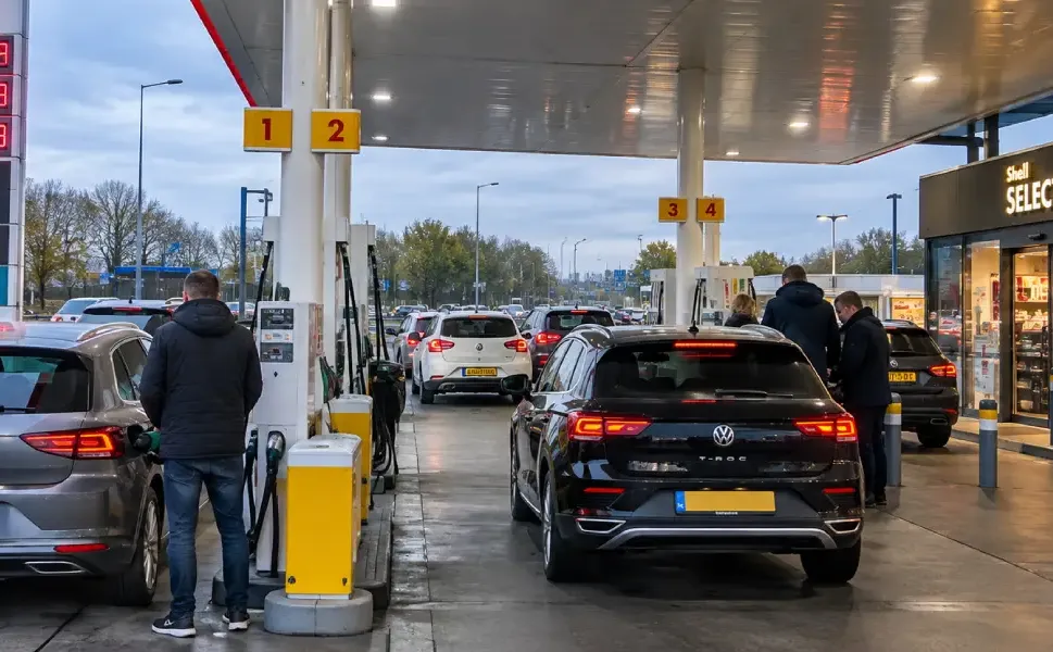 Hollanda’da benzin istasyonları arasındaki fiyat farkı 50 senti geçti