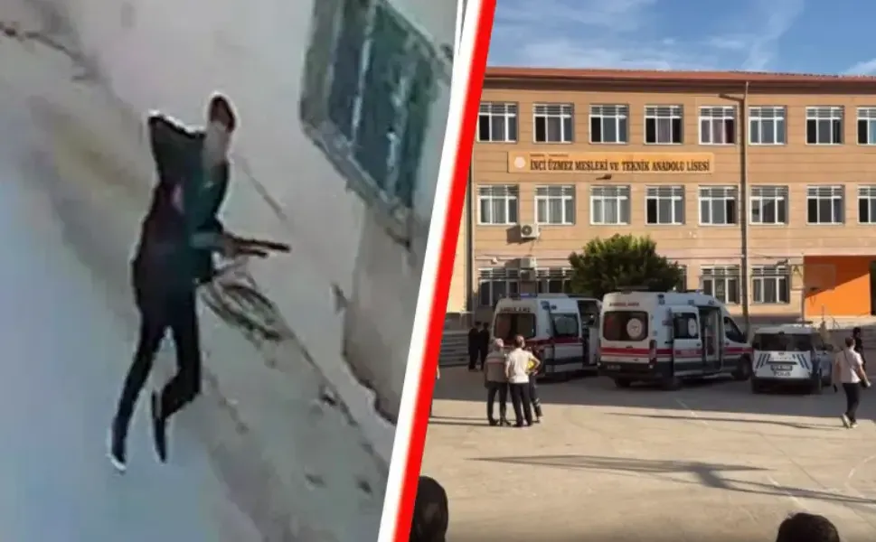 Manisa’da lise önünde silahlı saldırı: 2’si ağır 11 öğrenci yaralandı