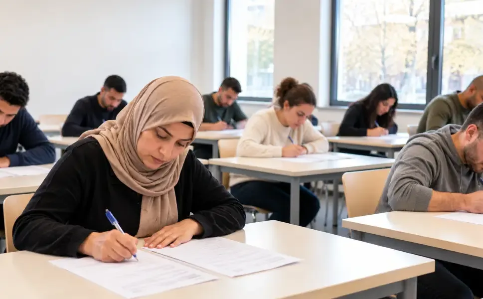 Almanya'da göçmenlerin girdiği Almanca dil sınavlarında kurallar sıkılaşıyor