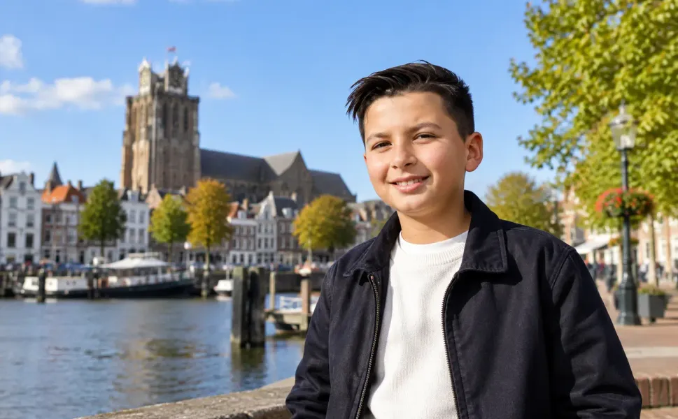 Hollanda’da 11 yaşındaki Oğuzhan Dordrecht’in yeni çocuk belediye başkanı oldu