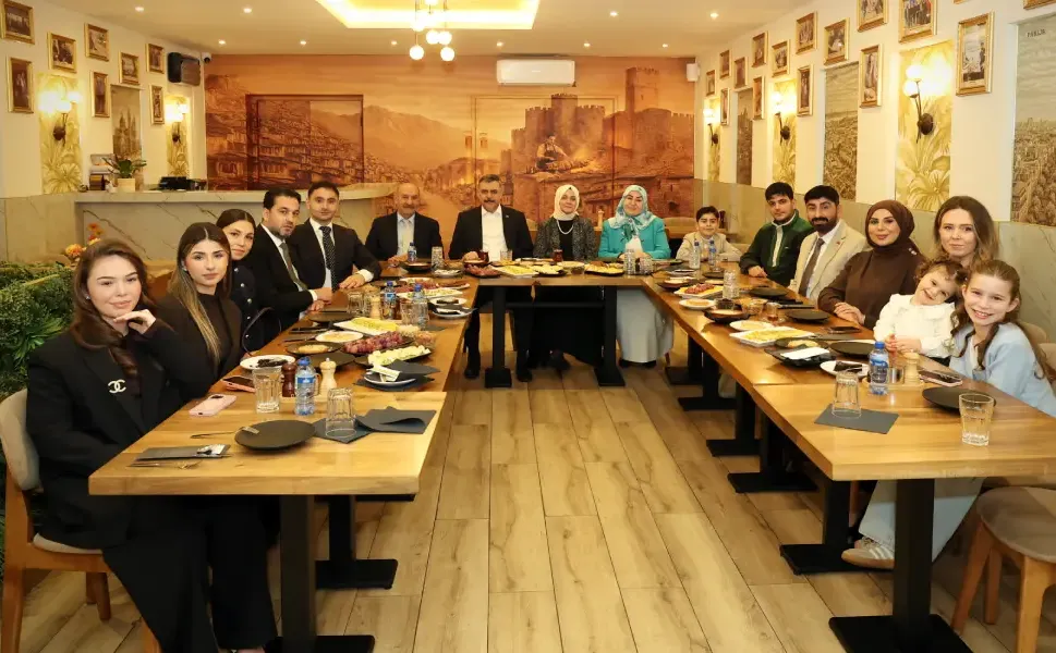 İçişleri Bakanı Mustafa Çiftçi Rotterdam'da Gür ailesinin konuğu oldu