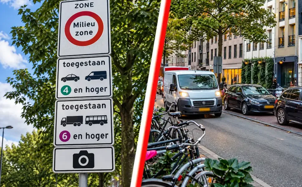 Amsterdam'da ticari araç sahiplerine Koyuncu'dan emisyon bölgeleri için uyarı