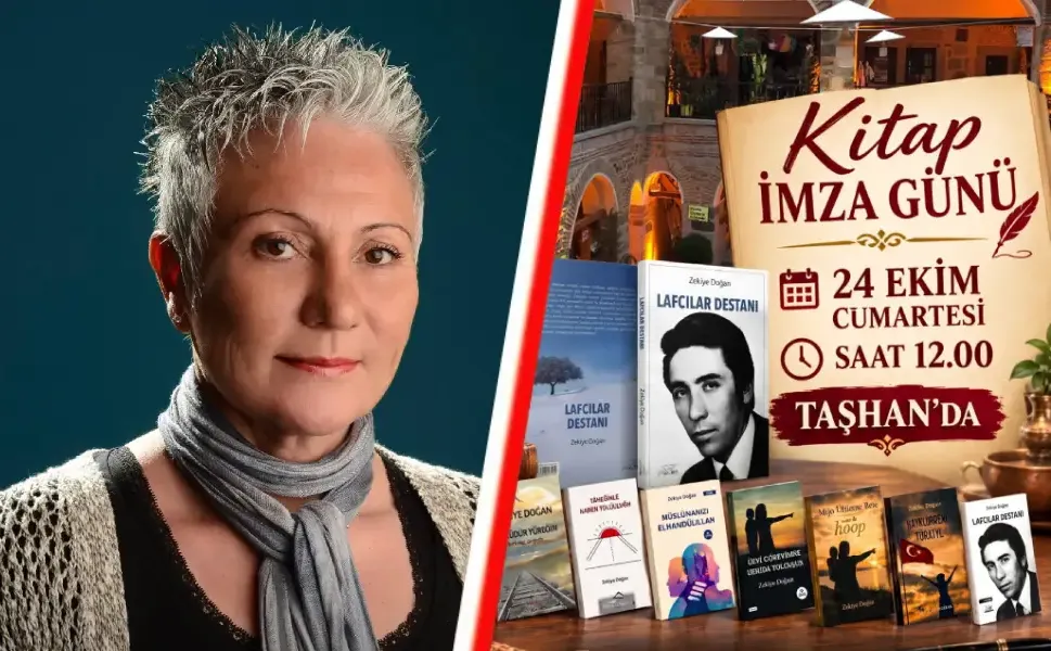 Yazar Zekiye Doğan 24 Ekim'de Emirdağ'da okurlarıyla buluşacak