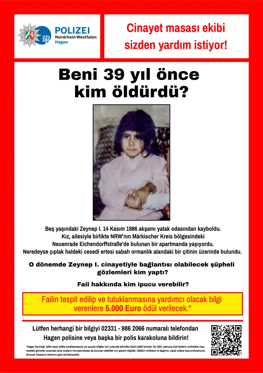 Fahndungsplakattürkisch