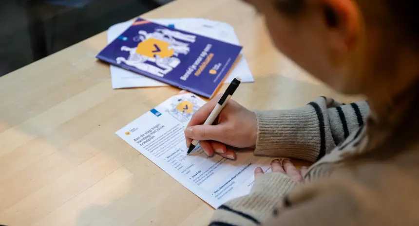 Denk Vooruit Boekje Kaart Invullen